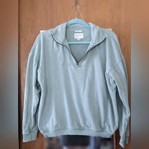 American Eagle Quarter Zip Pullover